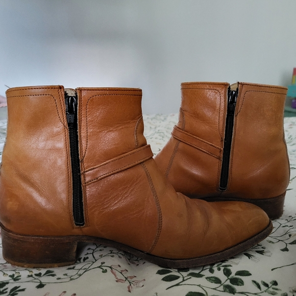 Vintage Hanover Shoe Leather Boots - Picture 11 of 13